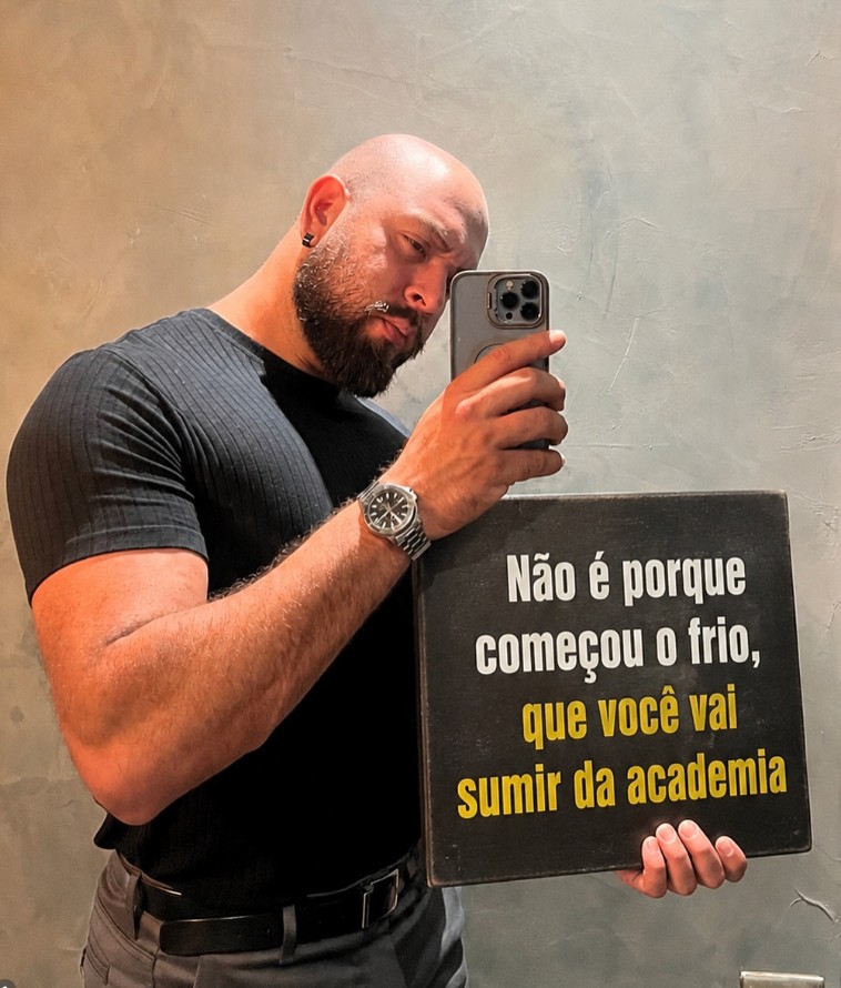 Não é porque começou o frio que você vai sumir da academia