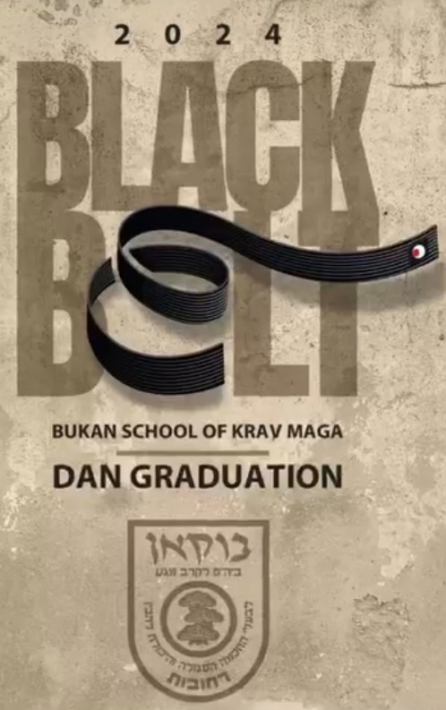 Faixa-preta Dan Graduation 2024 - Bukan School of Krav Maga
