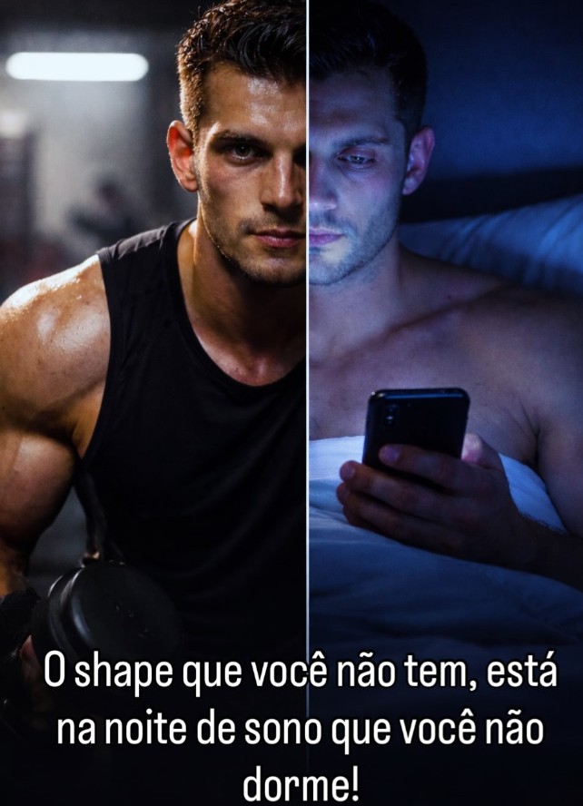 O shape que você não tem está na noite de sono que você não dorme
